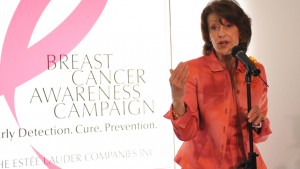 Pink-Ribbon-Champion-Evelyn-Lauder Breast Cancer Prevention